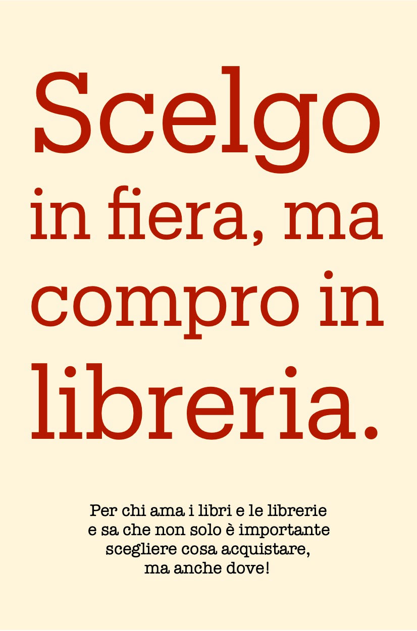 Scelgo in fiera, compro in libreria!