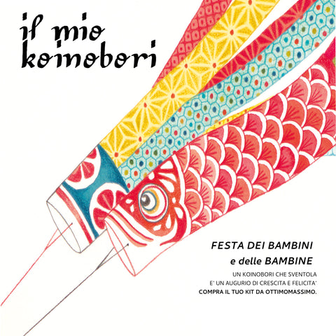 KOINOBORI- kit per costruire una carpa volante